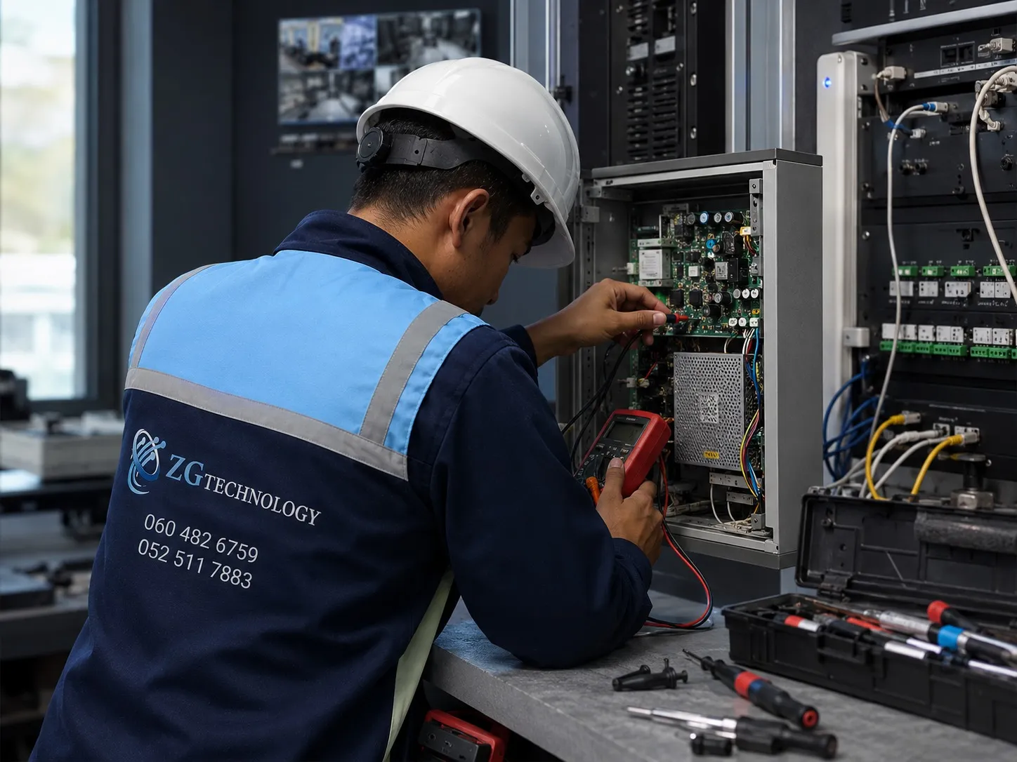 صيانة وإصلاح أنظمة الأمن والكاميرات والشبكات في المغرب بواسطة ZGTechnology